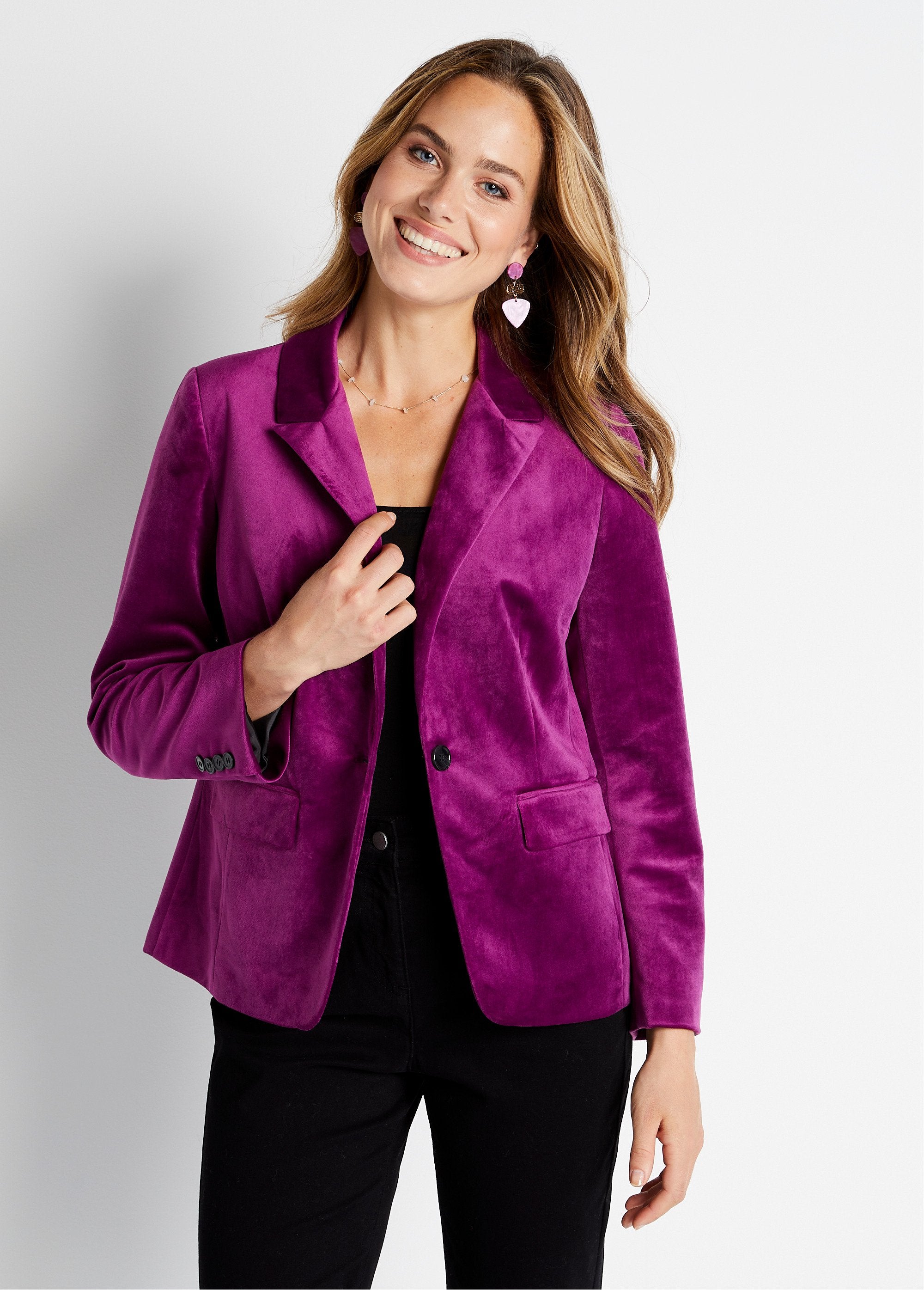 Jaqueta_blazer_reta_de_veludo_liso_com_gola_sob_medida_ROXO_FA1_slim