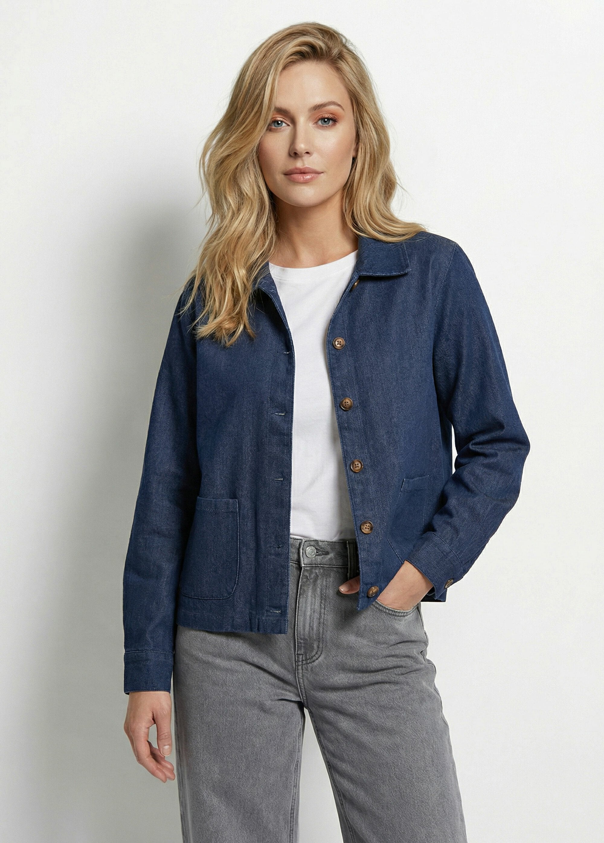 Veste_en_denim_brut,_style_workwear_Bleu_brut_FA1_slim